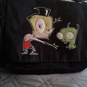invader zim messenger bag